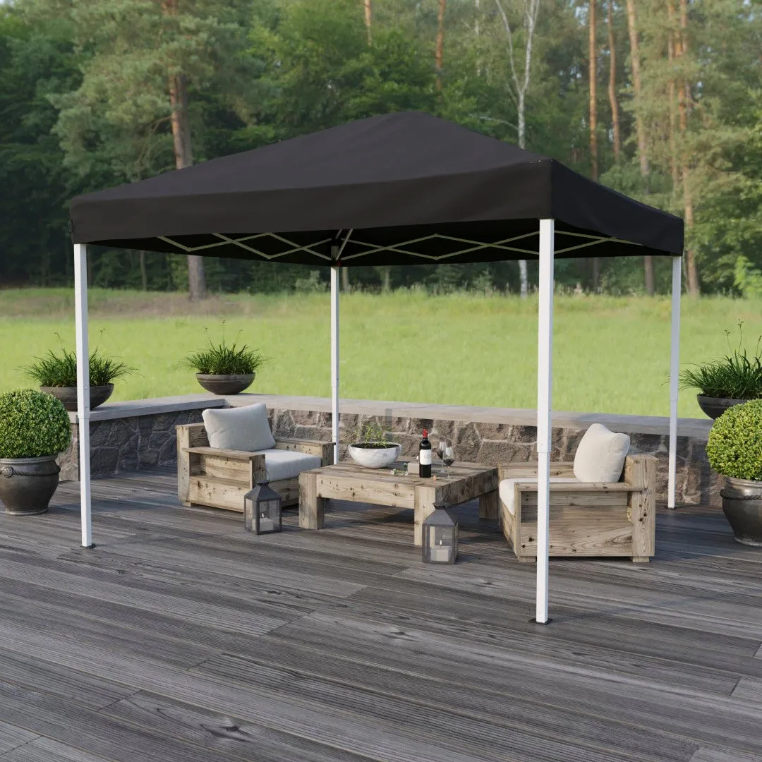 10'x10' Commercial Grade Outdoor Pop Up Canopy Tent - Includes Carry Bag