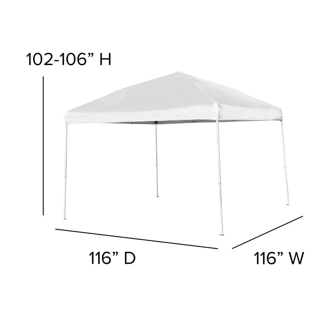 10'x10' Commercial Grade Outdoor Pop Up Canopy Tent - Includes Carry Bag