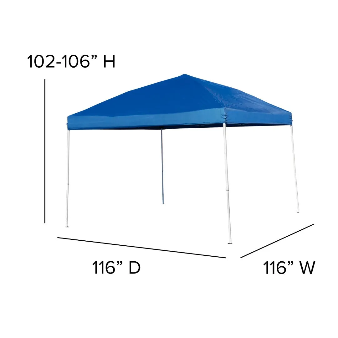 10'x10' Commercial Grade Outdoor Pop Up Canopy Tent - Includes Carry Bag