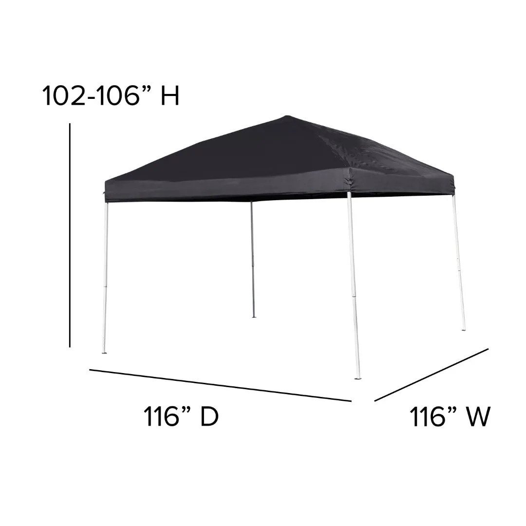 10'x10' Commercial Grade Outdoor Pop Up Canopy Tent - Includes Carry Bag