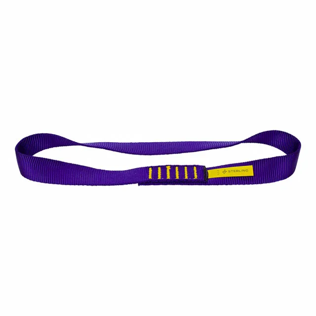 1" Tubular Nylon Sling 12" Purple
