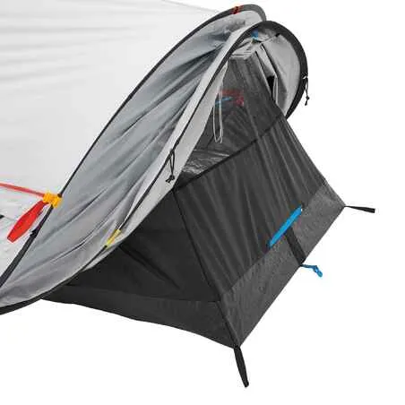 2 person blackout pop-up tent - 2 seconds fresh & black