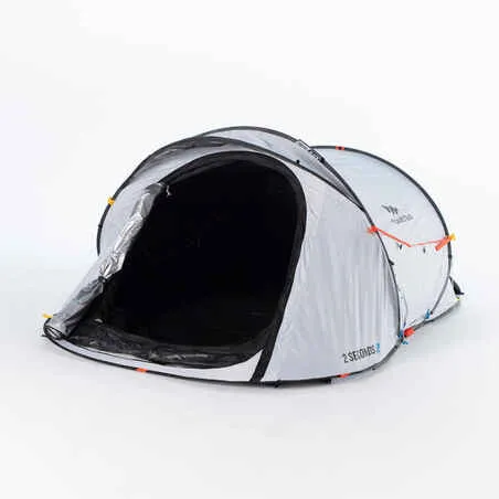2 person blackout pop-up tent - 2 seconds fresh & black