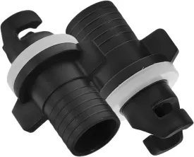 2pcs Inflatable Pump Adapter Valve Lightweight Portable Hose Nozzle for Kayak Sup Leak Design for Easy Inflation for Outdoor Adventures