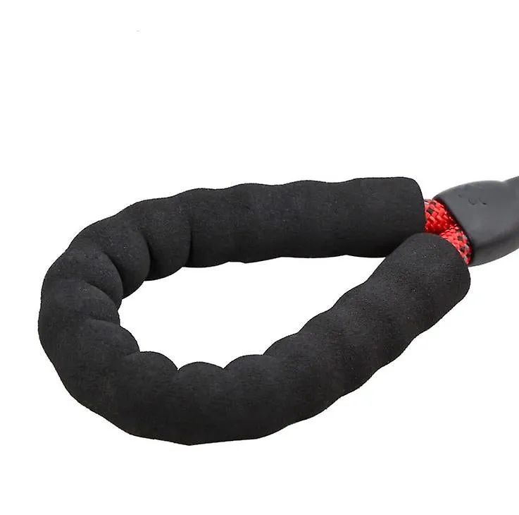 2Pcs S black Pet leash, reflective nylon rock climbing round rope dog leash, dog leash AZ19386