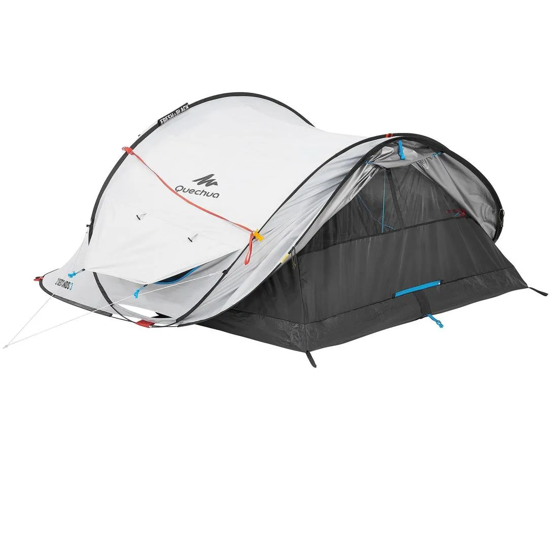 3-Person - Pop Up Camping Tent - 2 Seconds Fresh & Black