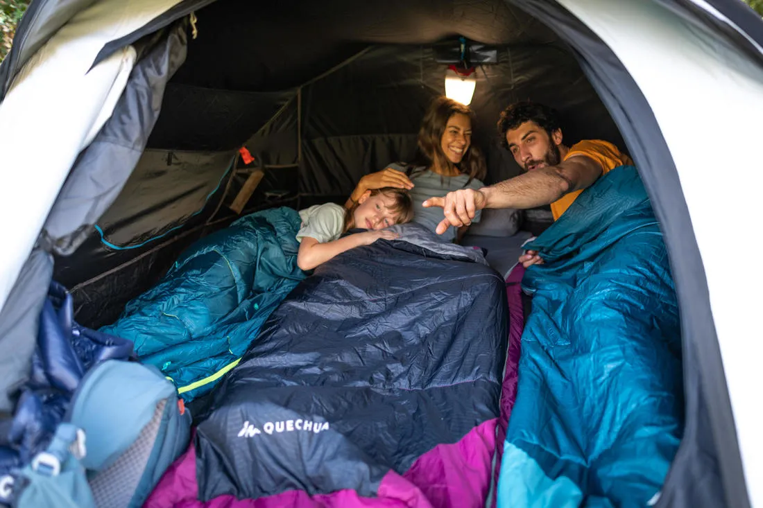 3-Person - Pop Up Camping Tent - 2 Seconds Fresh & Black