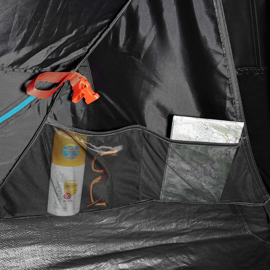3-Person - Pop Up Camping Tent - 2 Seconds Fresh & Black