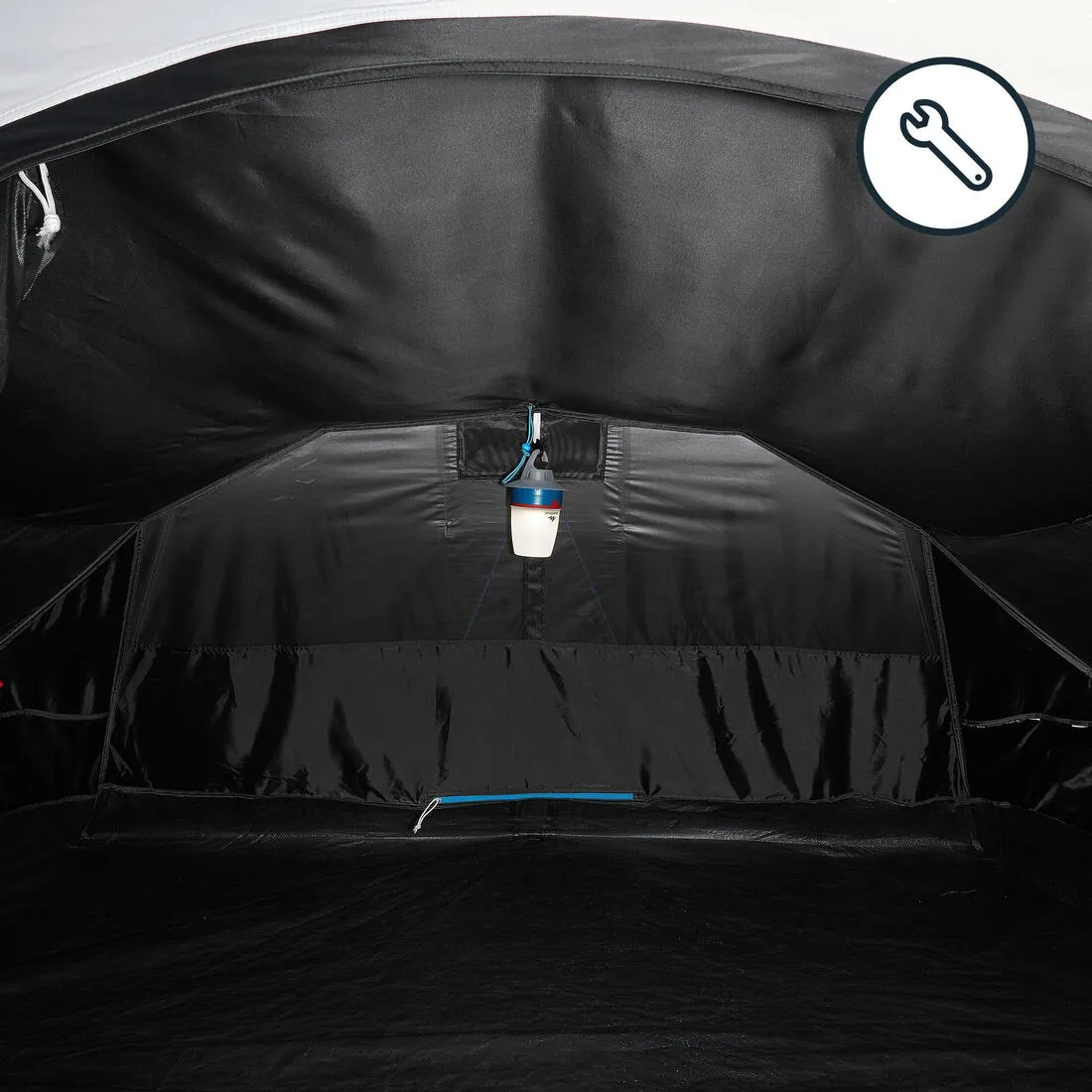 3-Person - Pop Up Camping Tent - 2 Seconds Fresh & Black