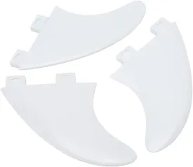 3PCS Surfboard Fin Replacement | Sturdy PVC Fins for Inflatable Surfboards/Paddle Boards | Enhanced Stability & Control for Outdoor Water Sports
