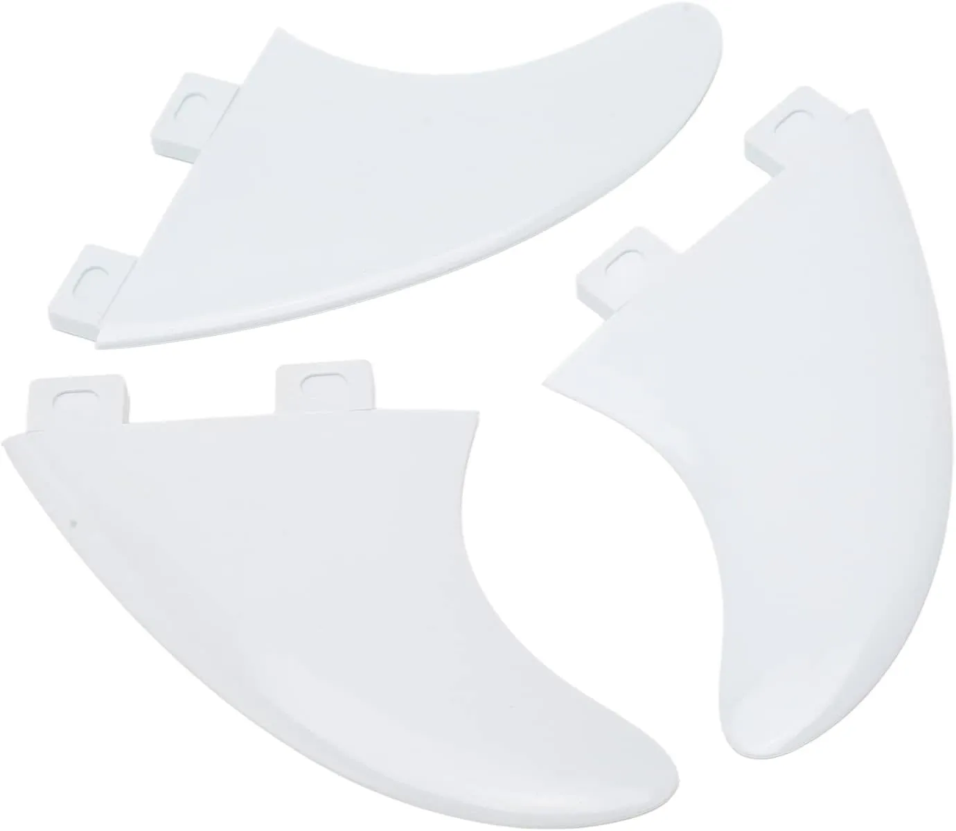 3PCS Surfboard Fin Replacement | Sturdy PVC Fins for Inflatable Surfboards/Paddle Boards | Enhanced Stability & Control for Outdoor Water Sports