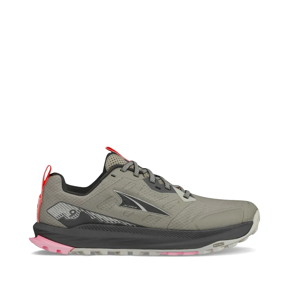 Altra Women's Lone Peak 9 Sneaker in Dusty Olive