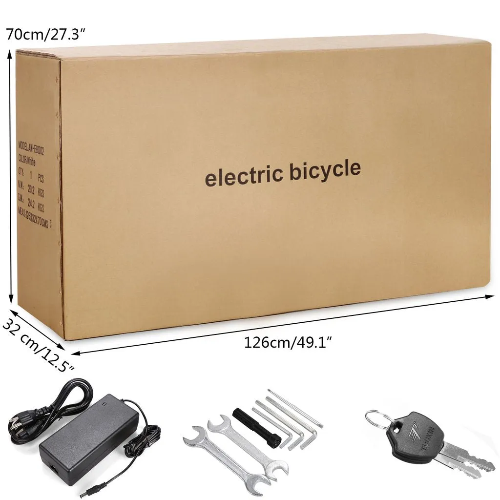 Ancheer 20 Inch Wheel Folding City Commuter Electric Bike