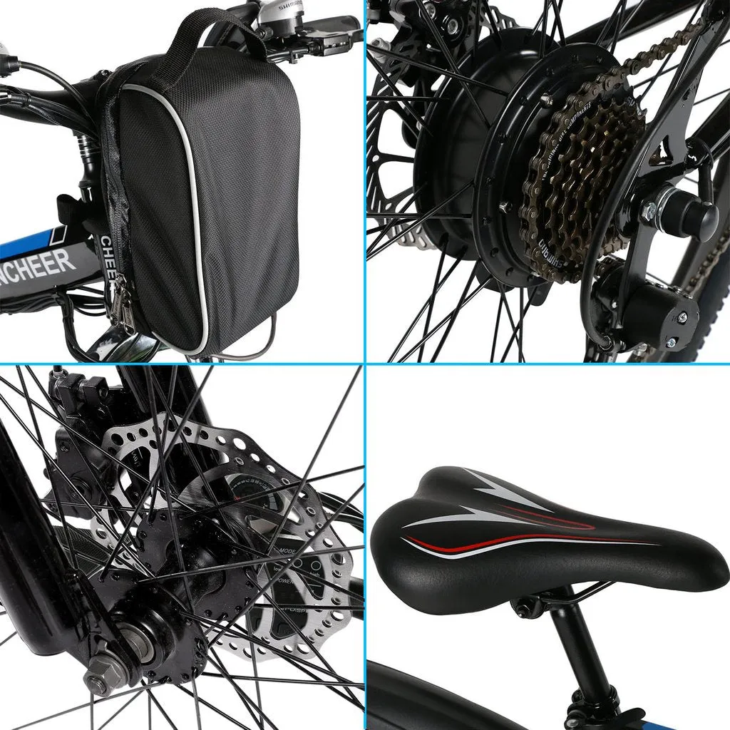 Ancheer 26 Inch Wheel Folding Electric Mountain Bike