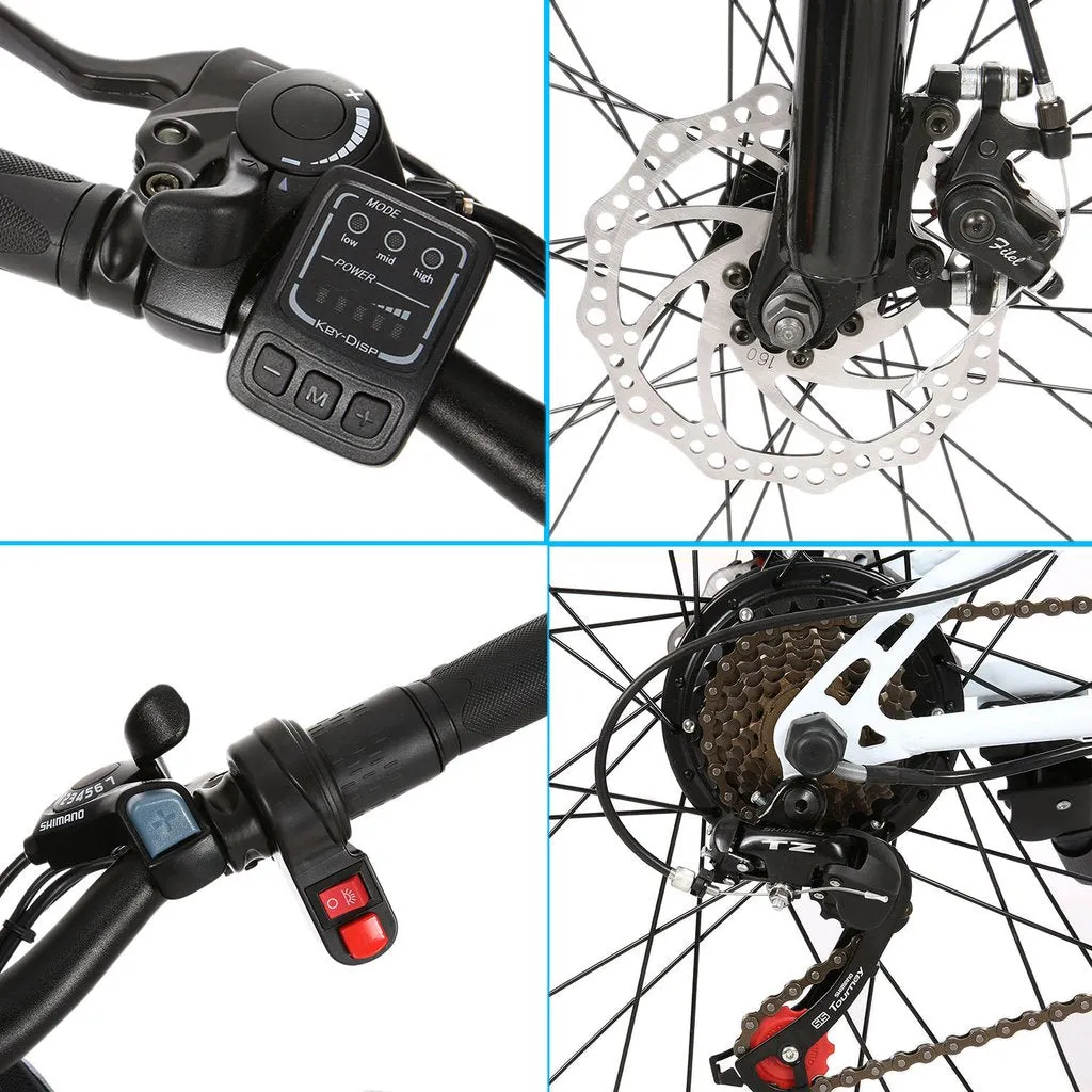 Ancheer 26 Inch Wheel Folding Electric Mountain Bike