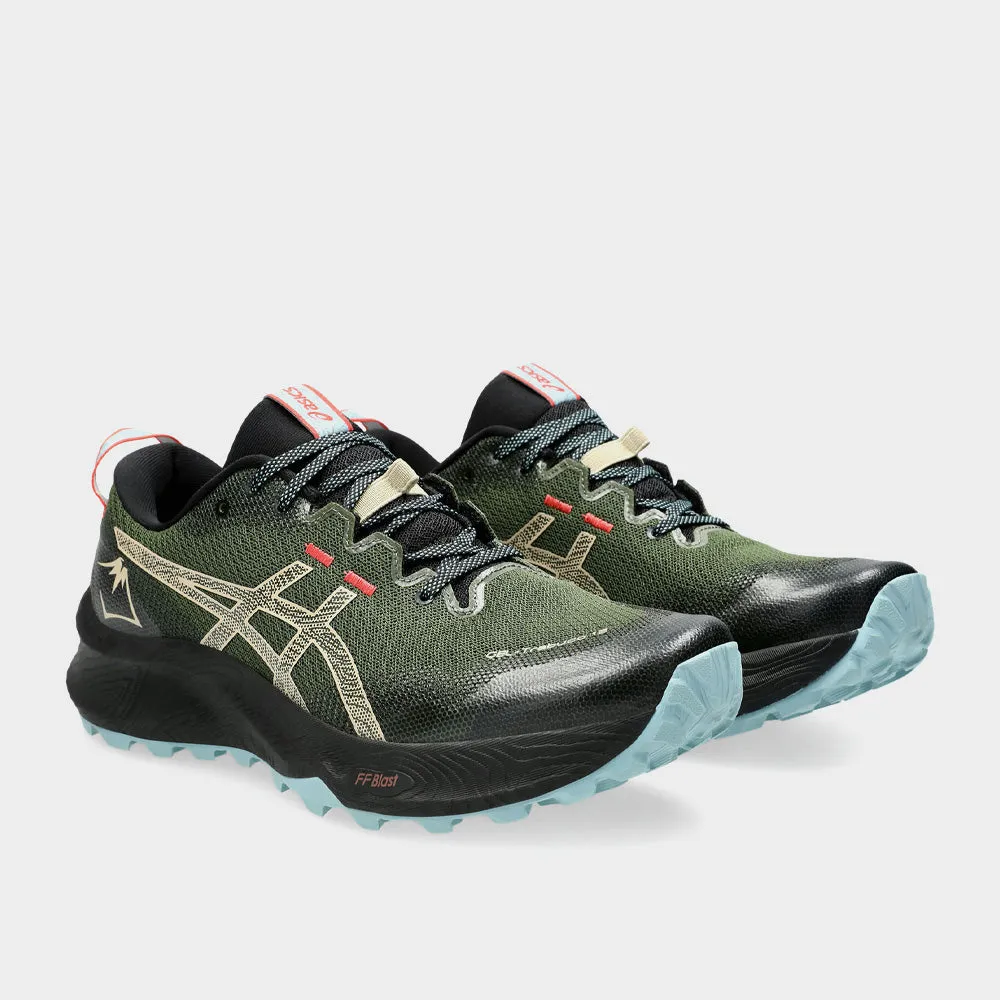 Asics Mens GeL-Trabuco 12 Trail Running Green/multi _ 182771 _ Green