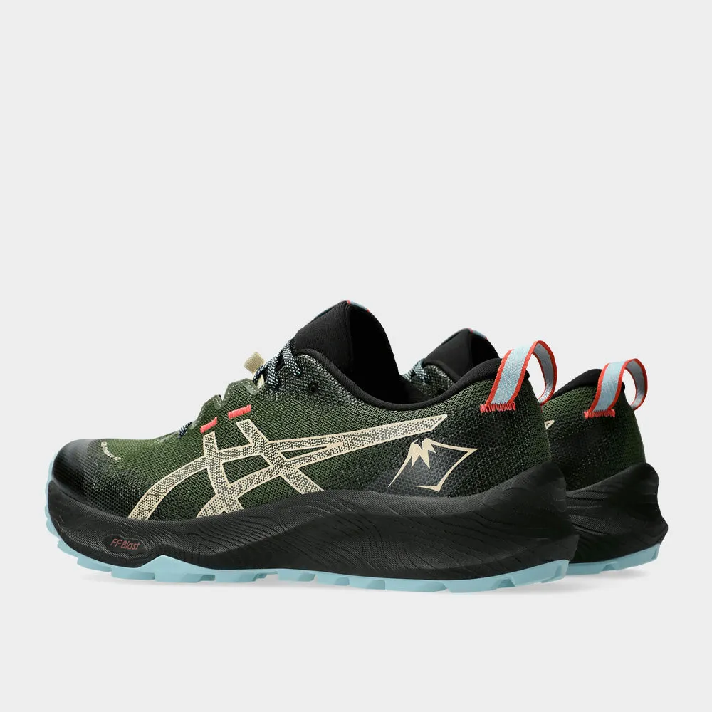 Asics Mens GeL-Trabuco 12 Trail Running Green/multi _ 182771 _ Green