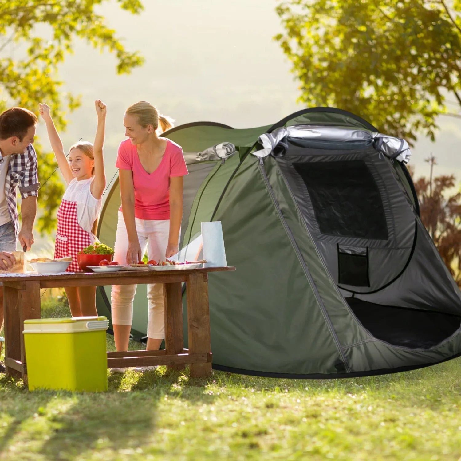 Automatic Pop Up Camping Tent