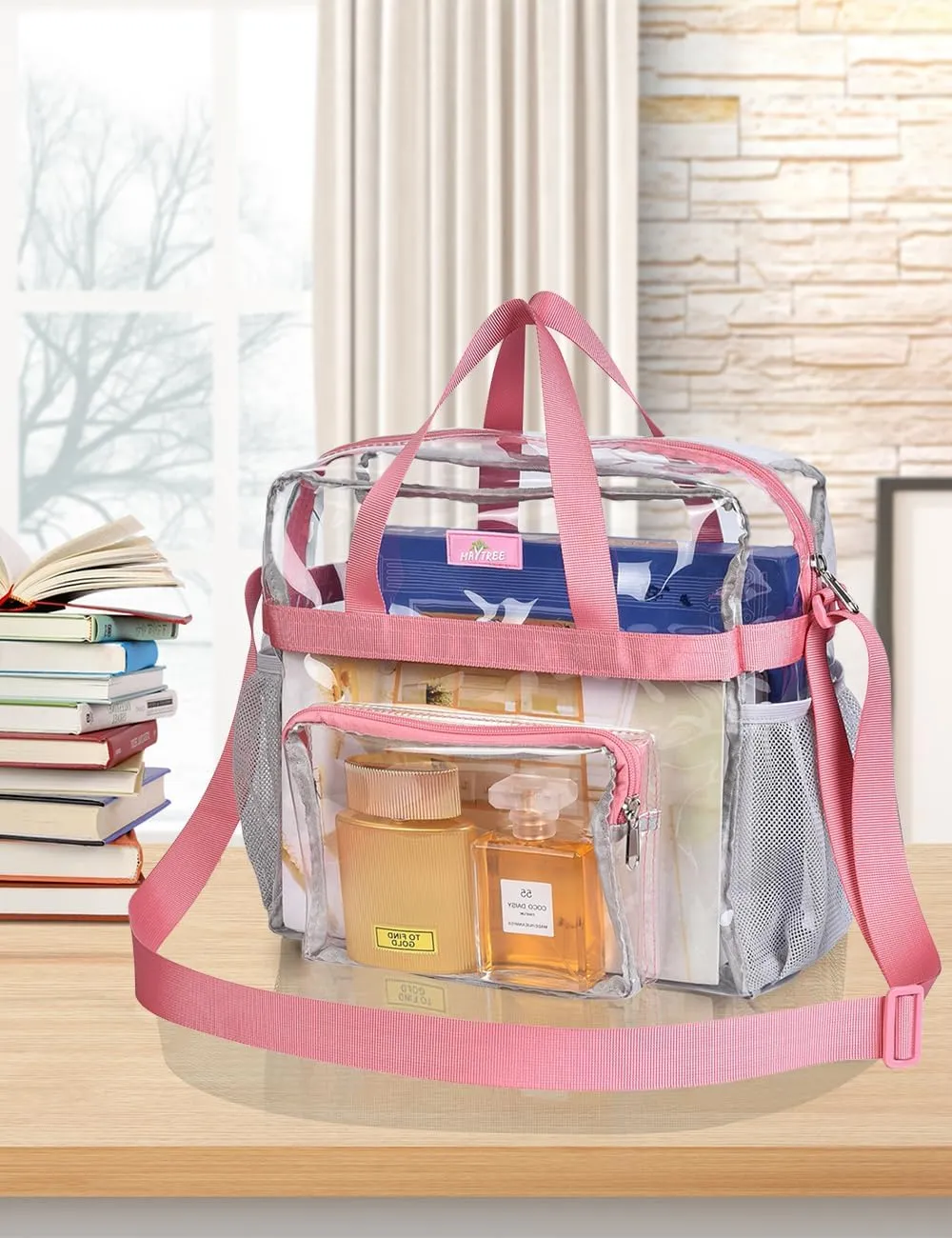 Bagenius Clear Bag Stadium Approved 12612 Clear bag for Stadium Events Sports Concert Festival Work