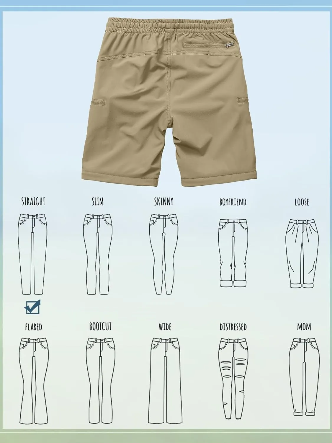 Boys Kids Hiking Cargo Pants, Youth Outdoor Quick Dry UPF 50 Lightweight Waterproof Climbing Caming Safari Convertible Pants