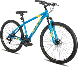 Hiland 29 Inch Mountain Bike Aluminum 17/19 Inch Frame with 21-Speed for Mens Beginner City Commuter