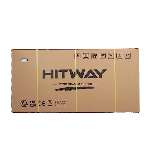 HITWAY Electric Bike for Adults 20" x4.0 Fat Tire Electric Bicycle with 250W Motor, Foldable E bkie with 48V/36V 12AH Removable Battery E Bike Long Range for Mountain Beach Snow