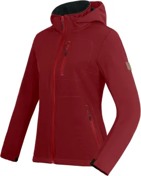 Little Donkey Andy Womens Softshell Jacket, Ski Snowboarding Jacket with Removable Hood, Fleece Lined