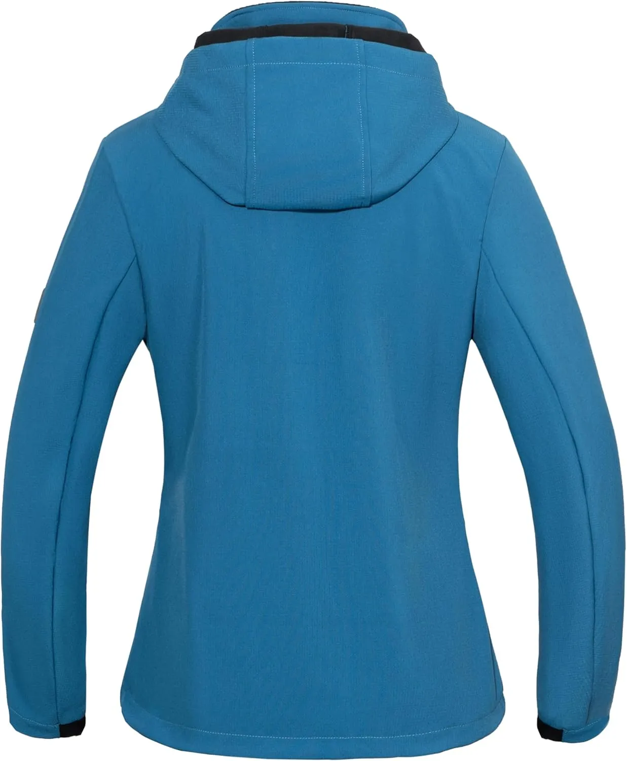 Little Donkey Andy Womens Softshell Jacket, Ski Snowboarding Jacket with Removable Hood, Fleece Lined