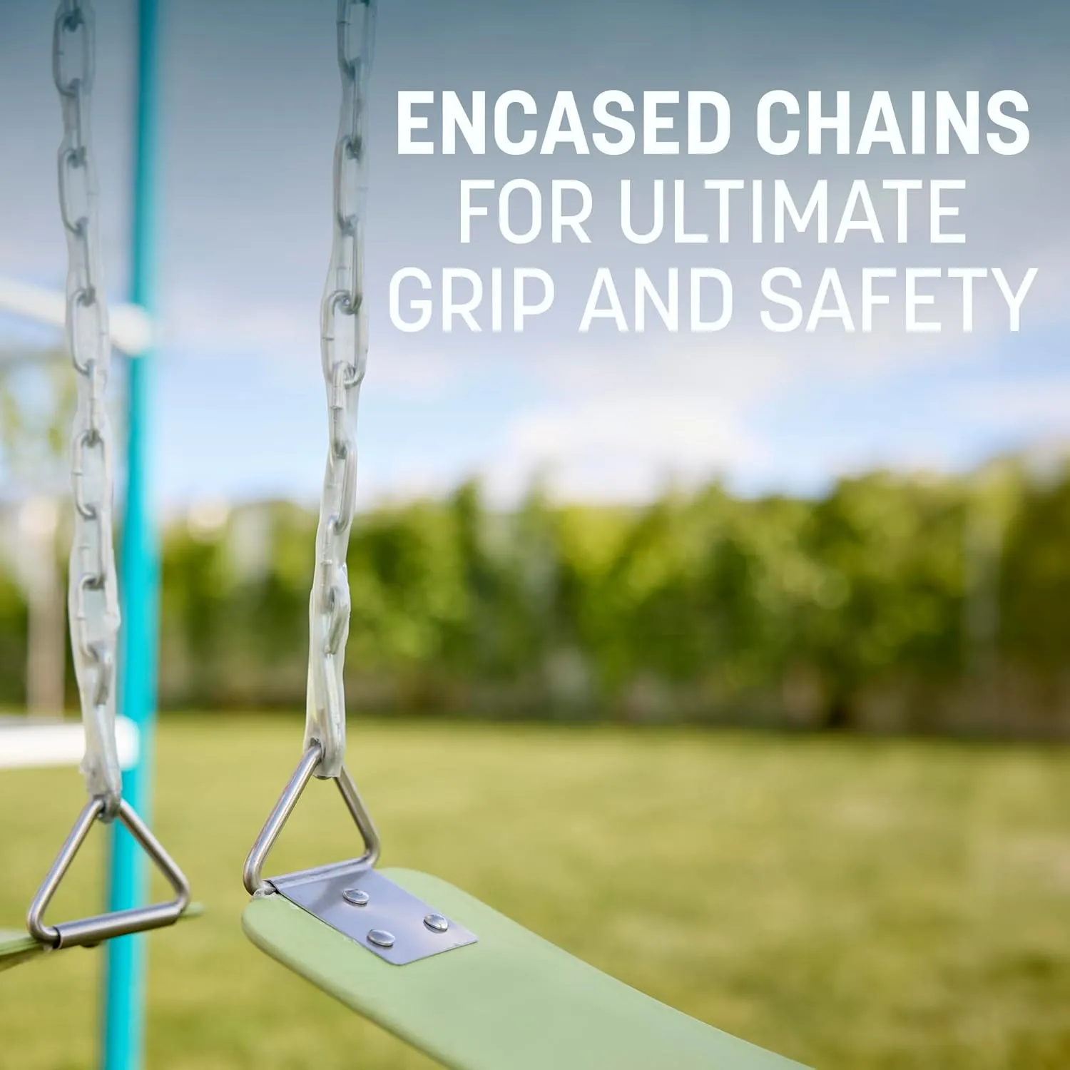 Modular Jungle Gym Set for Kids by ACTIVPLAY, Outdoor Playset, Swing, Slide, Monkey Bars, Rust Resistant, No Pinch Joints, Adjustable Platforms with Safety Grooves, Heavy Duty Metal Frame