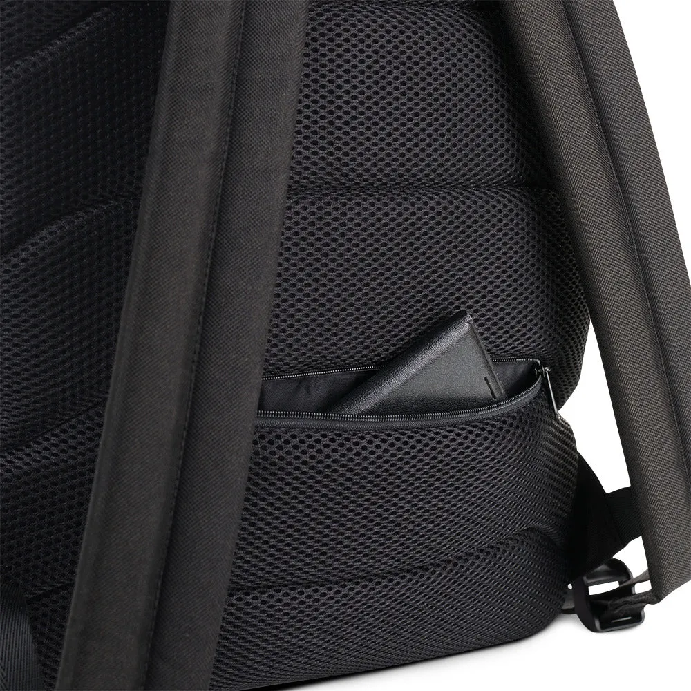 Navy Blue Logo Backpack