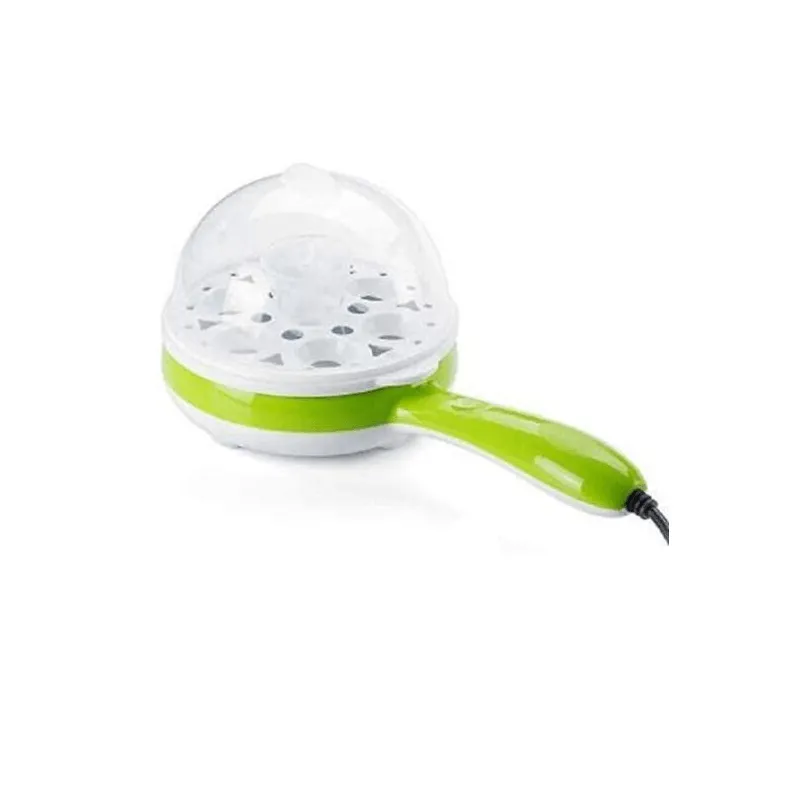 Non-Stick Double Layer Mini Electric Egg Boiler GREEN