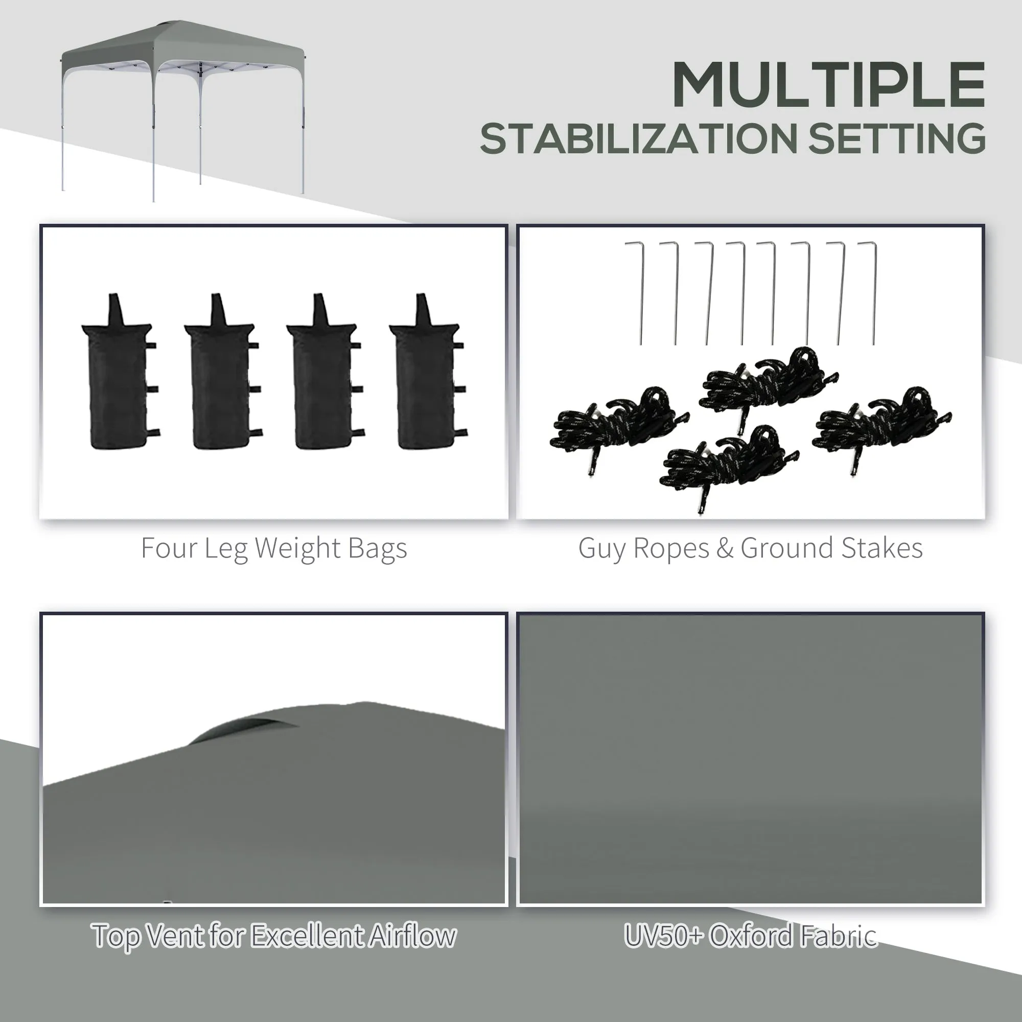 Outsunny 3 x 3 (M) Pop Up Gazebo