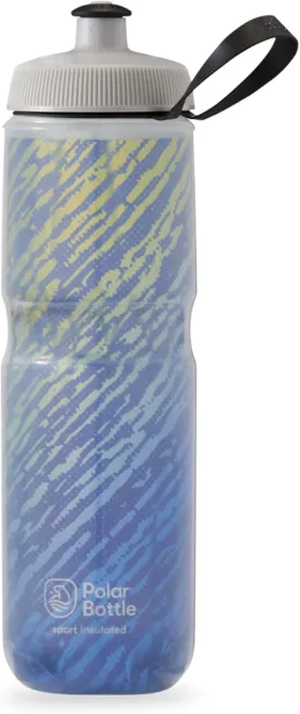 Polar Bottle  Sport Insulated 24oz Nimbus, Moonlight Blue & Gold  Leak Proof Water Bottles Keep Water Cooler 2x Longer than a Regular Reusable Water Bottle