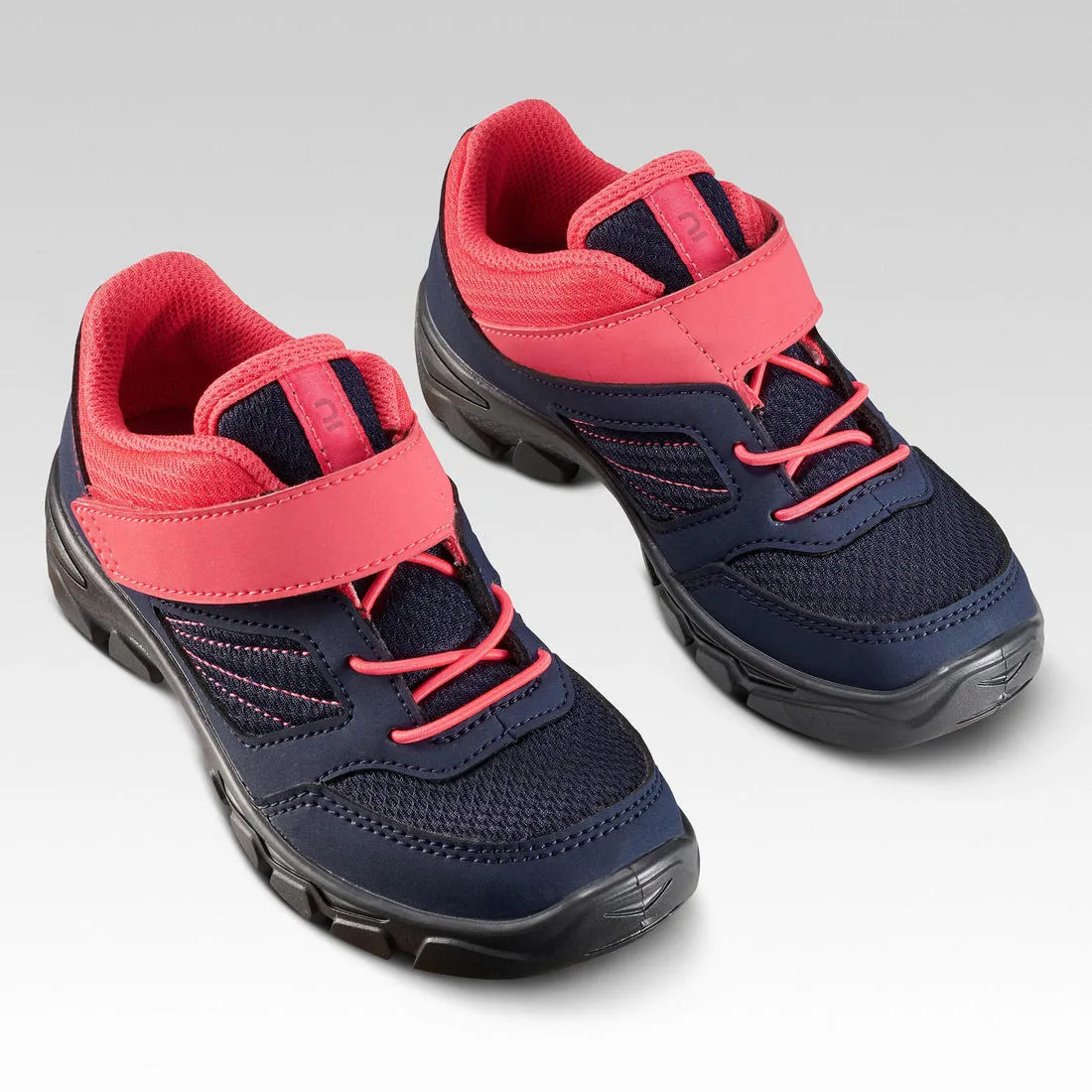 Quechua MH 100 Kids Hiking Shoes - Low - Rip-Tab