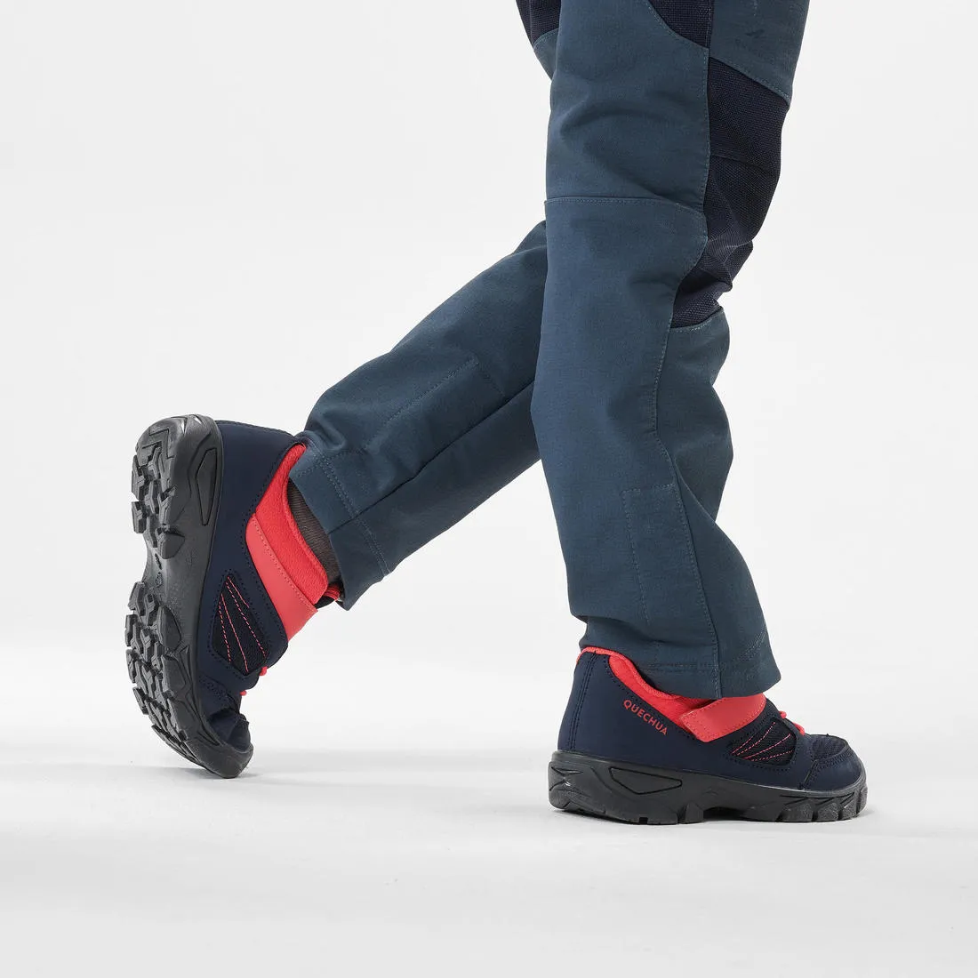 Quechua MH 100 Kids Hiking Shoes - Low - Rip-Tab