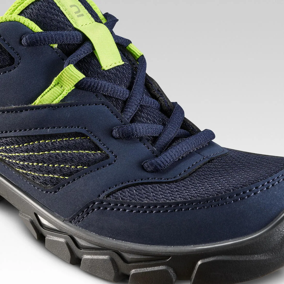 Quechua MH100 Kid's Hiking Shoes - Low - Lace-up - Navy Blue
