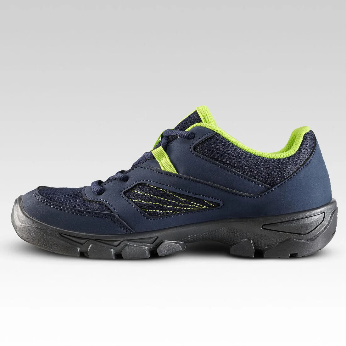Quechua MH100 Kid's Hiking Shoes - Low - Lace-up - Navy Blue