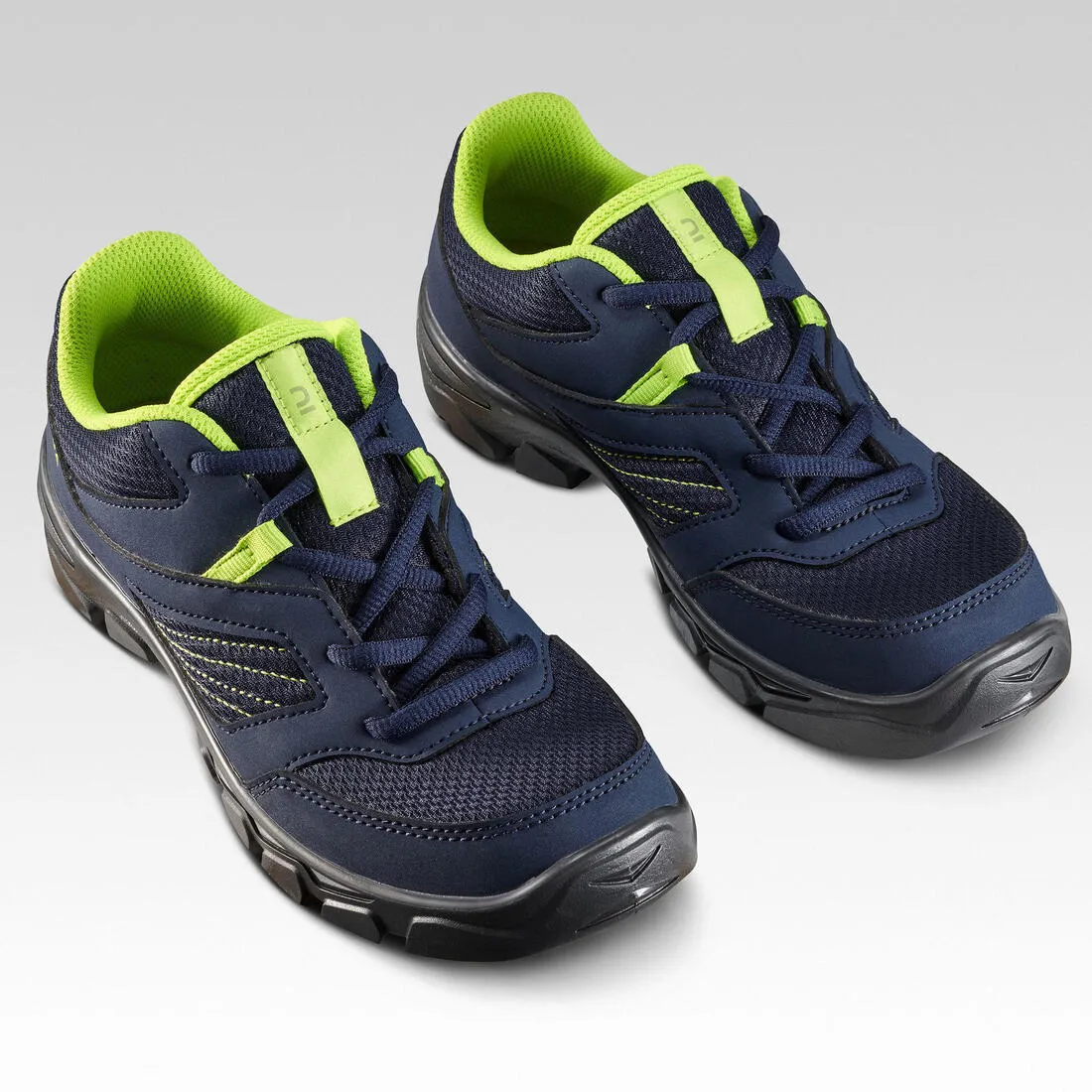 Quechua MH100 Kid's Hiking Shoes - Low - Lace-up - Navy Blue