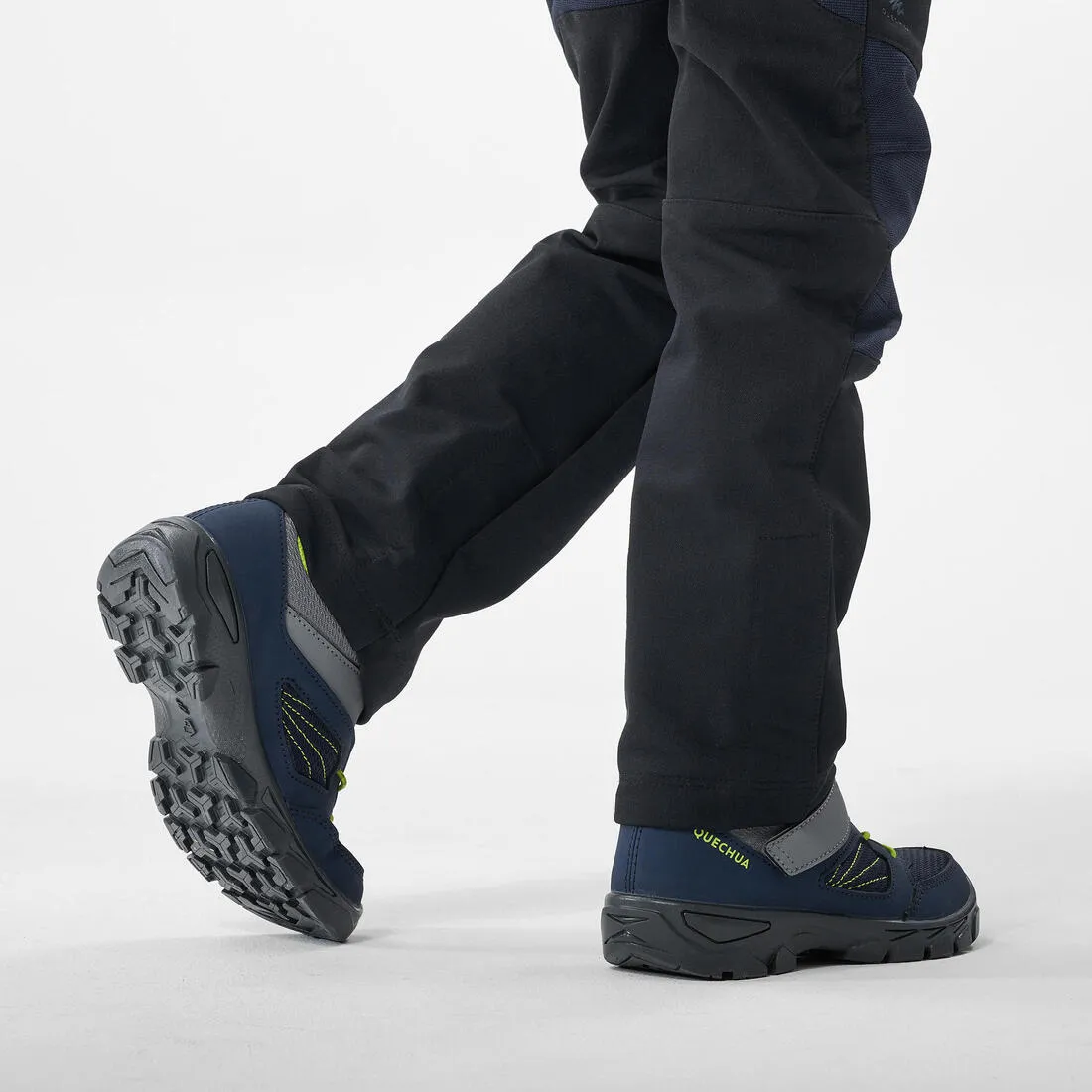 Quechua MH100 Kid's Hiking Shoes - Low - Rip-Tab