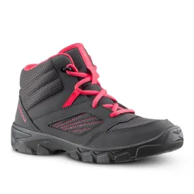 Quechua MH100 Kid's Hiking Shoes - Mid - Lace-up