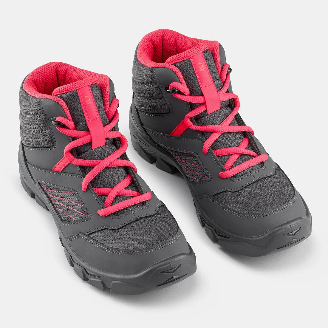 Quechua MH100 Kid's Hiking Shoes - Mid - Lace-up