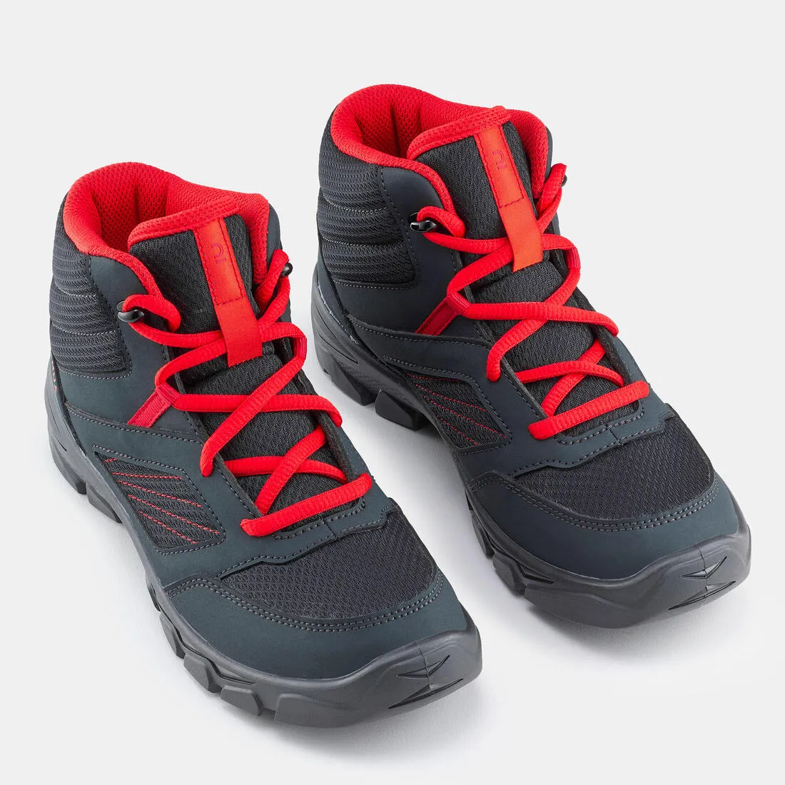 Quechua MH100 Mid Kid's Hiking Shoes - Mid - Lace-up