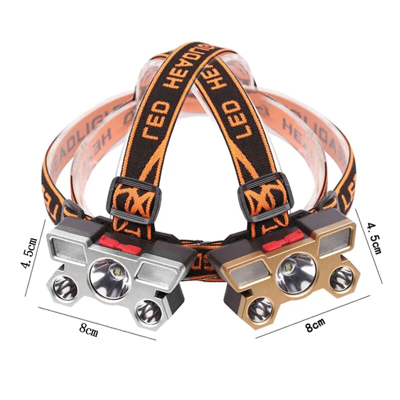Rechargeable 5-LED HeadLamp