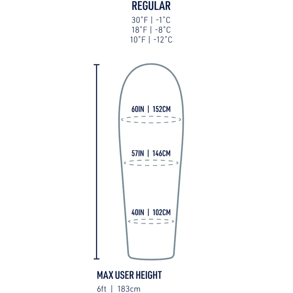 Trek TK1 Down Regular 30F